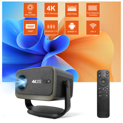 2026 Flyin P20 Plus پروژکتور هوشمند اندروید 13 500 ANSI لیمن پشتیبانی 4K 2GB + 16GB WiFi6 LED LCD Home Theater