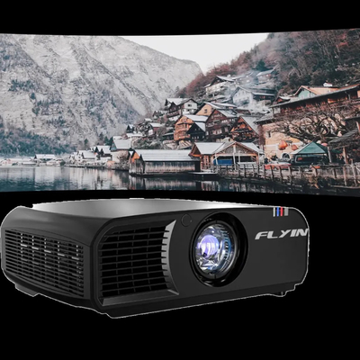12000-Lumen DLP پروژکتور 4K با پرتاب کوتاه برای سینمای بزرگ در فضای باز
