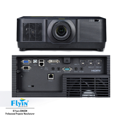 FLYIN WUXGA 3LCD پروژکتور در فضای باز با مقیاس لیزر FULL HD 3D با 20000 لومن برای سینما