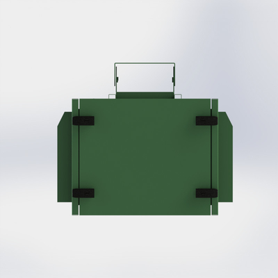 کنترل دما 5-40C محفظه سینماهای بیرونی با 1.5mm فولاد سرد یا 201 فولاد ضد زنگ