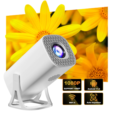 فلین اس40 سینمای خانگی Full HD 1080P 4K پروژکتور بازی پروژکتور 120 ANSI لومن تلویزیون خانگی