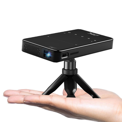 Flyin S90 4K مینی قابل حمل اندروید هوشمند DLP پروژکتور WIFI بلوتوث فعال شکل تلفن همراه ایالات متحده پلگ لامپ LED باتری سه بعدی
