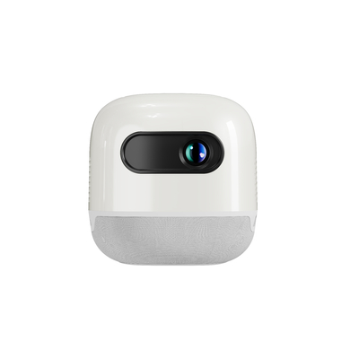 FLYIN M2 مینی مربع DLP پروژکتور قابل حمل با باتری ساخته شده 4K پروژکتور کمپینگ در فضای باز