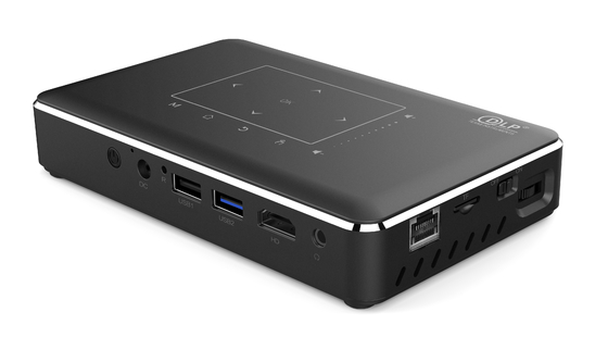 پلین P10-II فروش داغ لوگو سفارشی مینی 3D 4K 150 لومن DLP 9000mAh اندروید 9.0 پروژکتور