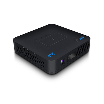 فلاین P15 1080P Full HD DLP پروژکتور قابل حمل WIFI اندروید 9 IOS سینمای خانگی 4K اتو استریو سه بعدی باتری داخلی 4 ساعت تمرکز دستی