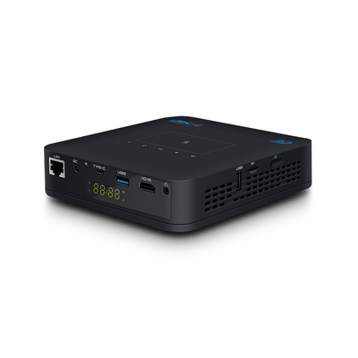 فلاین P15 1080P Full HD DLP پروژکتور قابل حمل WIFI اندروید 9 IOS سینمای خانگی 4K اتو استریو سه بعدی باتری داخلی 4 ساعت تمرکز دستی