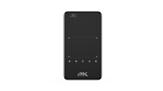 Flyin S90 4K مینی قابل حمل اندروید هوشمند DLP پروژکتور WIFI بلوتوث فعال شکل تلفن همراه ایالات متحده پلگ لامپ LED باتری سه بعدی