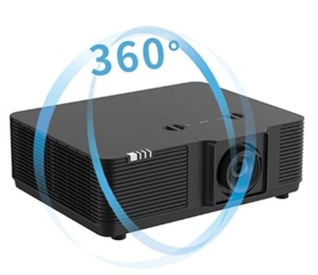 پروژکتور لیزری DLP 5500 لومن Flyin WUXGA با وضوح بالا ارائه 3D فعال 4K 0.8 تراشه DMD برای تصویربرداری دقیق تغییر لنز تمرکز دستی برای یک تجربه پروژکتور انعطاف پذیر