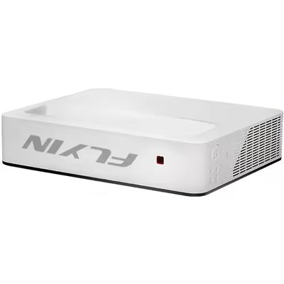2026 Flyin 4800 ANSI Lumens پروژکتور لیزر ALPD بومی 1080p پشتیبانی 4K UST Ultra Short Throw سینمای سه بعدی سینمای خانگی قابل حمل