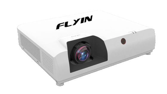 پروژکتور لیزری Flyin-E7U 7500 Lumens WUXGA 3LCD 1.6x زوم 5000000:1 کنتراست 4K برای آموزش کلیسا در مکان بزرگ
