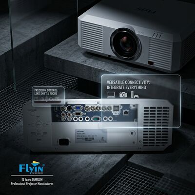 3LCD 10000 لومن پروژکتور نقشه برداری سه بعدی در فضای باز EL-705U WUXGA 1920x1200 پروژکتور مکان بزرگ