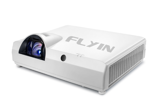 پروژکتور پرتاب کوتاه لیزری Flyin-C90SW+ 4200 Lumens WXGA 3LCD با Android 5000000:1 کنتراست برای کسب و کار آموزشی