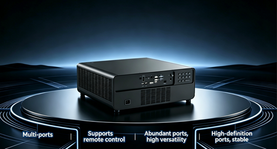 پروژکتور DLP لیزر با 13000 لومن روشنایی 4K سازگار با استفاده در فضای باز