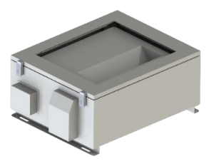 محفظه دمای ثابت پروژکتور فضای باز IP65 IP66 سیستم خنک کننده دوگانه گرمایش 15-50 ℃ برای پروژکتورهای 5000-50000Lm