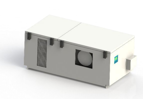 محفظه دمای ثابت پروژکتور فضای باز IP65 IP66 سیستم خنک کننده دوگانه گرمایش 15-50 ℃ برای پروژکتورهای 5000-50000Lm