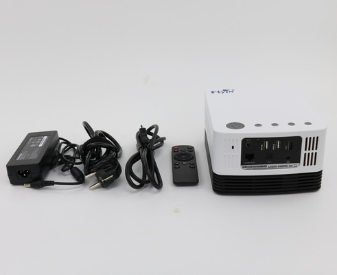 مینی قابل حمل Full HD DPI Home Digital Projector سینمای خانگی سه بعدی