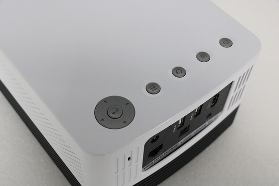 مینی قابل حمل Full HD DPI Home Digital Projector سینمای خانگی سه بعدی