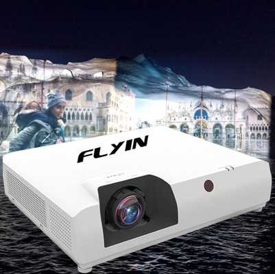 پروژکتور کوتاه مدت لیزری فلاین E7 4K 3840x2160 3LCD 7500 ANSI ژوم دیجیتال برای آموزش کسب و کار در فضای باز