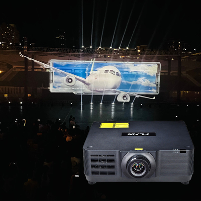 FLYIN WUXGA 3LCD پروژکتور در فضای باز با مقیاس لیزر FULL HD 3D با 20000 لومن برای سینما