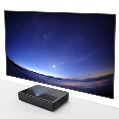 فلین M1 5000 لومن DLP پروژکتور لیزر 3D 4K اندروید Ultra Short Throw Home Theater پروژکتور 300 اینچ Screen Portable Laser TV پروژکتور 1080p US