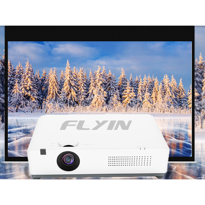پروژکتور لیزری فلین-C40W+ WXGA 4200 لومن 3LCD پروژکتور هوشمند اندروید کنفرانس کسب و کار کلاس درس پروژکتور آموزشی