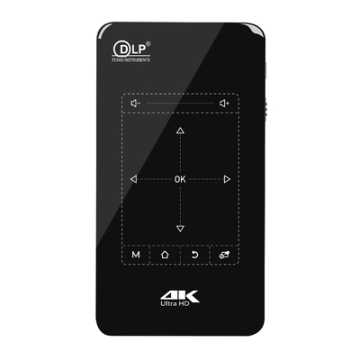 پروژکتور جیبی پیکو فول اچ دی 4k 1080P DLP گوشی هوشمند اندروید