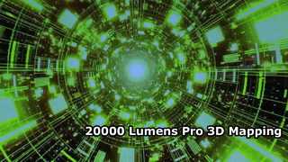 پروژکتور لیزری نقشه برداری سه بعدی Ultimate 20000 Lumens