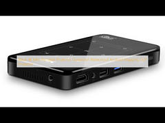 پروژکتور سیاه و سفید 4K مینی قابل حمل ضد گرد و غبار پروژکتور نقشه برداری DLP اندروید